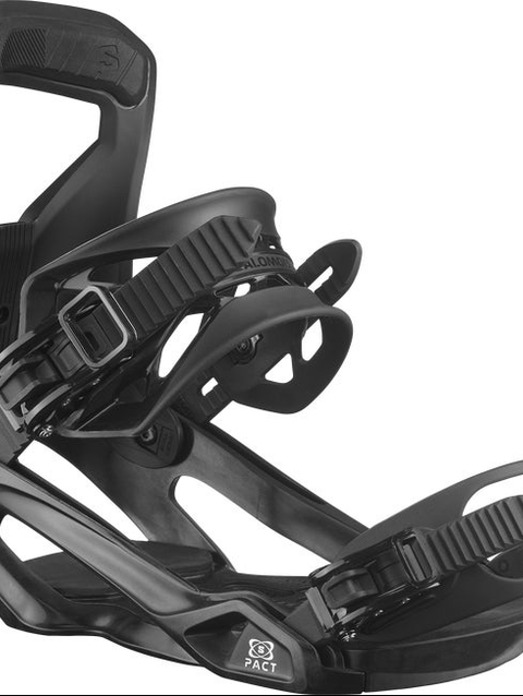 PACT Men's Snowboard Bindings Black