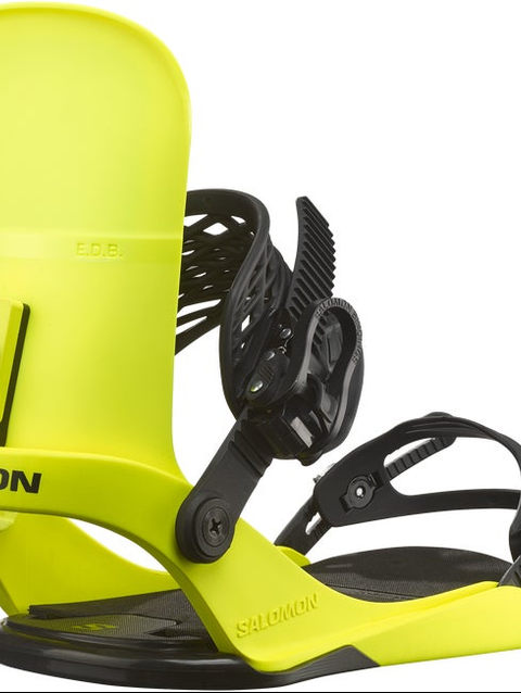 EDB Unisex Snowboard Bindings Neon Yellow