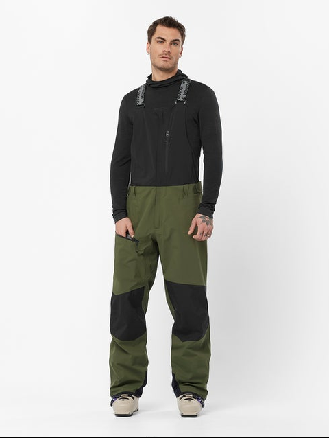 MOON PATROL GORE-TEX Men’s Shell Pants Grape Leaf / DEEP BLACK