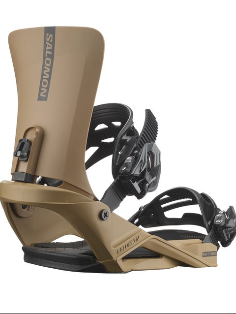 RHYTHM Unisex Snowboard Bindings Brown