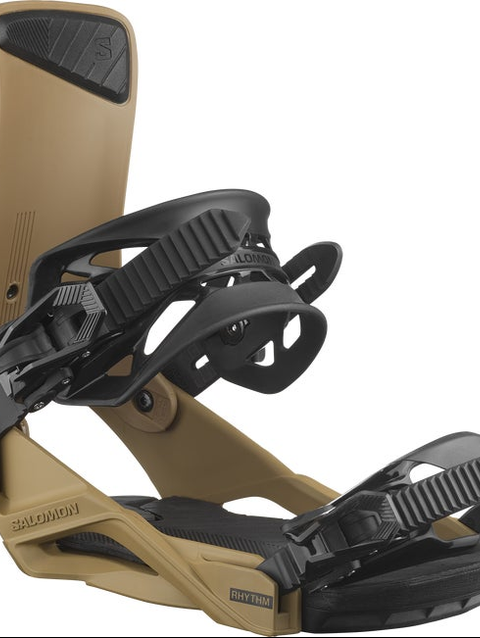 RHYTHM Unisex Snowboard Bindings Brown