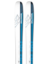 QST ECHO 106 Unisex Freeride Skis White / Race Blue / Process Blue