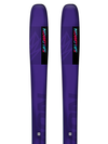 QST 98 Unisex Freeride Skis Tillandsia Purple / Pastel Neon Blue 3 / Poppy Red