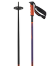 HACKER S3 Unisex Alpine Poles Black / Orange