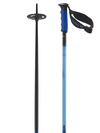 HACKER S3 Unisex Alpine Poles Black / Blue