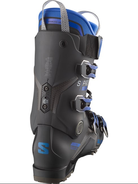 S/PRO HV 130 Men's On-Piste Boots Black / Blue Met. / Beluga