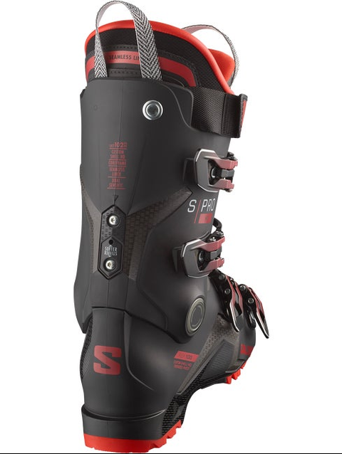 S/PRO HV 100 Men's On-Piste Boots Black / Red / Beluga