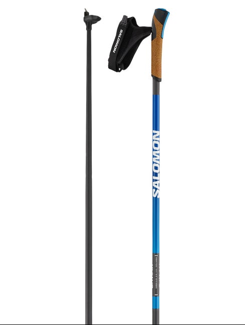 S/MAX CARBON CLICK Unisex Skating|Classic Nordic Poles Race Blue