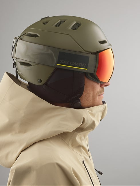 HUSK PRO Unisex Helmet Olive Night