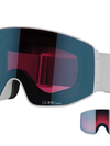 SENTRY PRIME SIGMA PHOTOCHROMIC (and EXTRA LENS) Unisex Goggles White