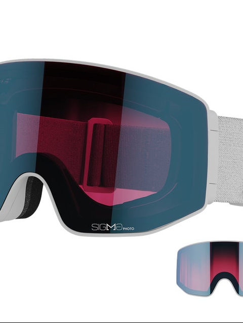 SENTRY PRIME SIGMA PHOTOCHROMIC (and EXTRA LENS) Unisex Goggles White