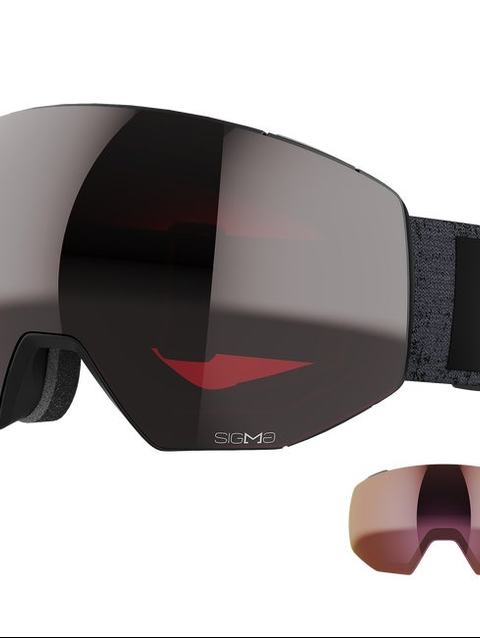 RADIUM PRIME SIGMA (and EXTRA LENS) Unisex Goggles Black