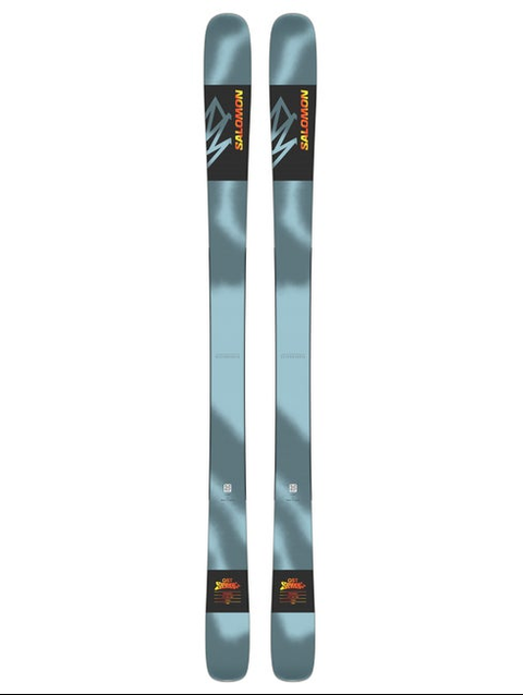 QST SPARK Unisex Freestyle Skis Aquatic / Flame Orange