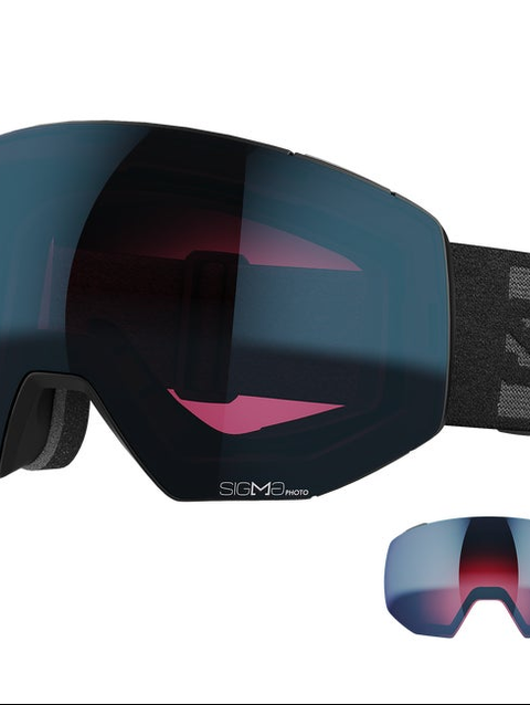 RADIUM PRIME SIGMA PHOTOCHROMIC (and EXTRA LENS) Unisex Goggles Black