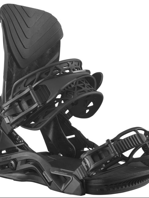 QUANTUM Men's Snowboard Bindings Black