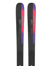 STANCE 102 Unisex All-Mountain Skis Black / Fiery Coral / Royal Lilac