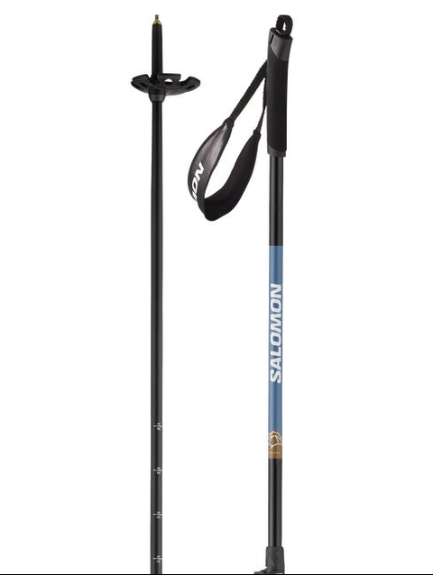 OUTSIDE VARIO Unisex Skating|Classic Nordic Poles Black