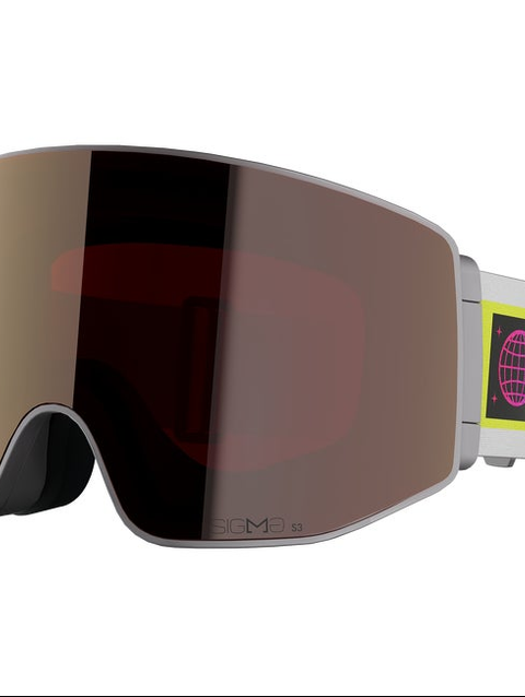 SENTRY PRIME SIGMA (and EXTRA LENS) Unisex Goggles Grey Violet