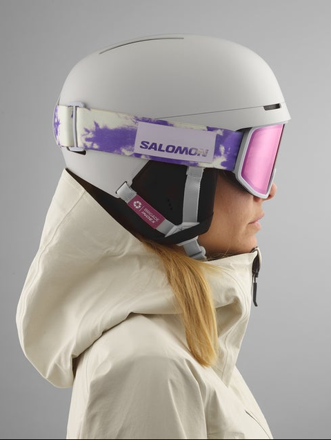 BRIGADE INDEX Unisex Helmet Grey Violet