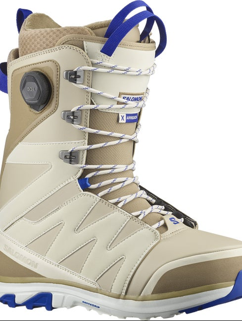 X APPROACH LACE SJ BOA® Men's Snowboard Boots Desert / Almond Milk / Surf The Web