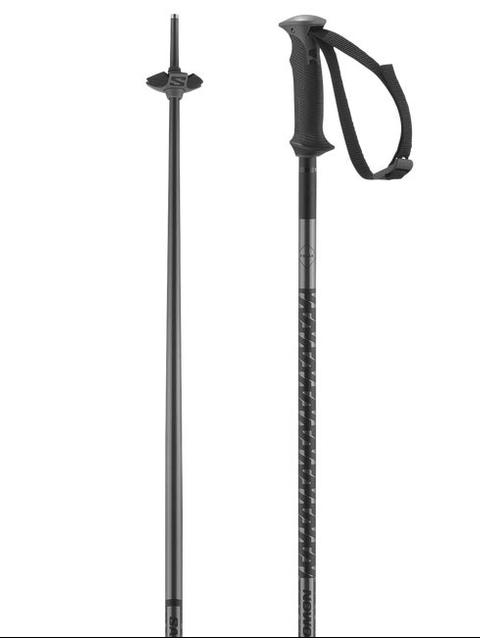 POLAR Unisex Alpine Poles Black