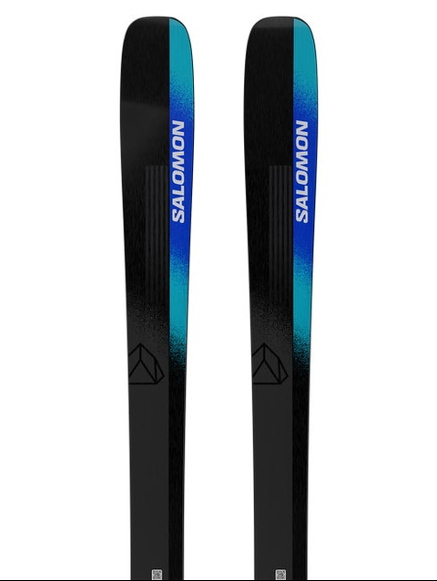 STANCE 90 Unisex All-Mountain Skis Black / Turquoise / Race Blue