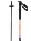 QST CARBON S3 Unisex Alpine Poles Lilac / Neon Orange