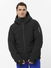 ALPENFLOW Men's Hooded Down Jacket DEEP BLACK