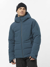 ALPENFLOW Men's Hooded Down Jacket Midnight Navy