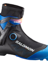 S/LAB SKATE BOA® Unisex Skating Nordic Boots Black / Race Blue / Process Blue-X