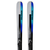 STANCE 80 (and M11) Unisex All-Mountain Ski Package Silver Met. / Turquoise / Race Blue