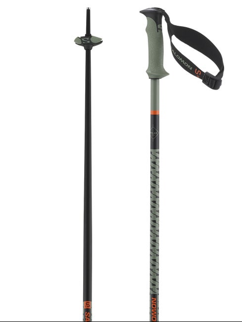 POLAR PRO S3 Unisex Alpine Poles Oil Green