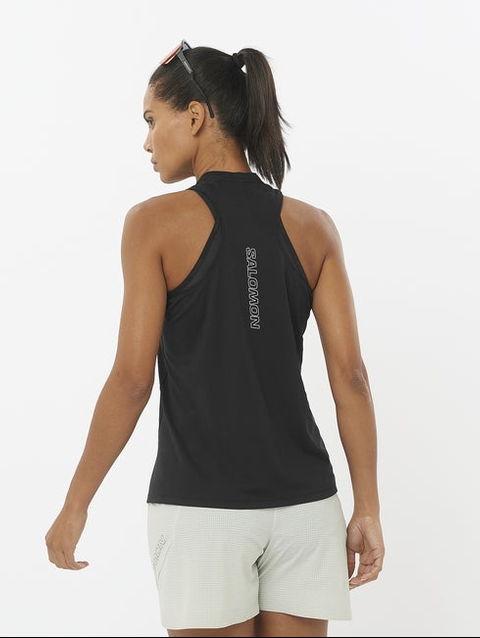 SENSE AERO Women's Tank DEEP BLACK