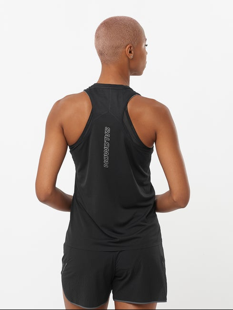 SENSE AERO Women's Tank DEEP BLACK