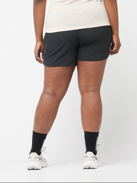 CROSS 5" Women's Shorts DEEP BLACK