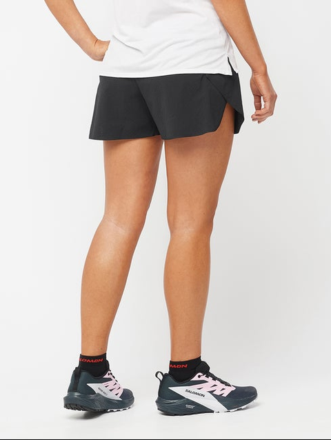 SENSE AERO 3" Women's Shorts DEEP BLACK