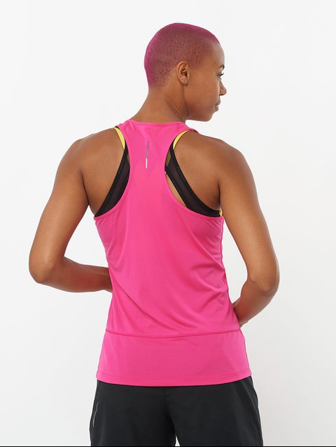 CROSS RUN Women's Tank BEETROOT PURPLE