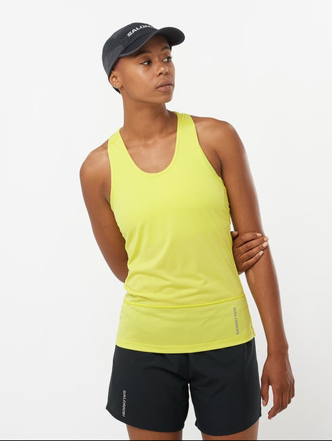 CROSS RUN Women's Tank Sulphur Spring