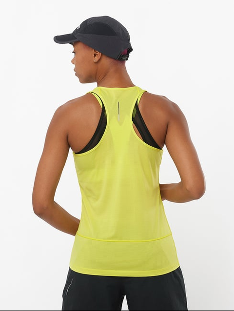 CROSS RUN Women's Tank Sulphur Spring