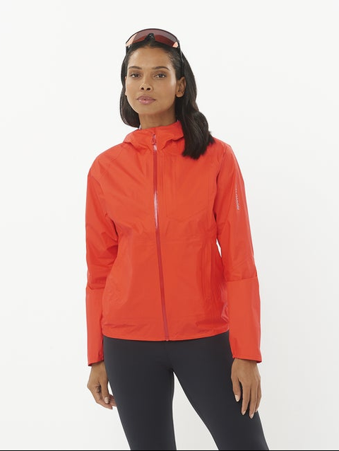 BONATTI WATERPROOF Women's Shell Jacket CHERRY TOMATO