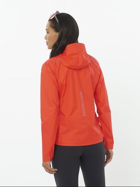 BONATTI WATERPROOF Women's Shell Jacket CHERRY TOMATO