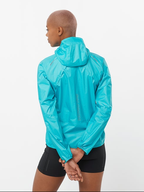 BONATTI WATERPROOF Women's Shell Jacket Peacock blue