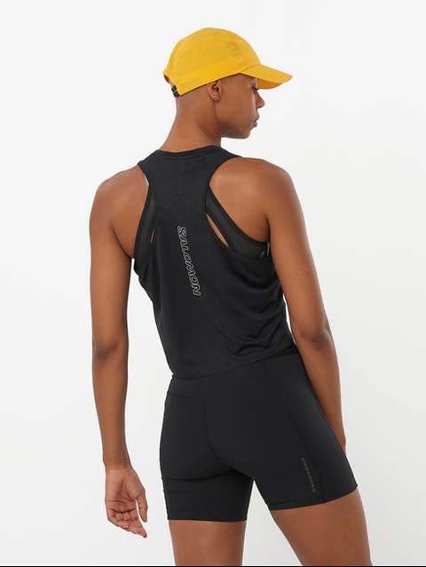 SENSE AERO Women's Tank DEEP BLACK