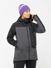 MOON PATROL GORE-TEX Women's Shell Jacket DEEP BLACK / PERISCOPE