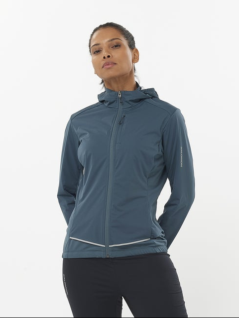 LIGHT SHELL Women's Wind Jacket Midnight Navy