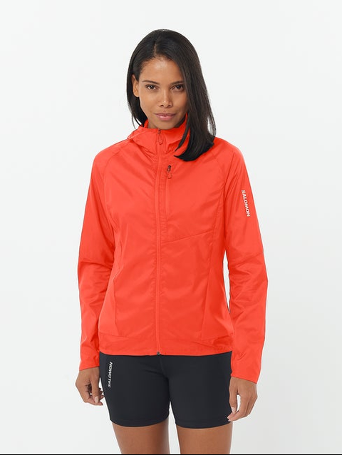 BONATTI CROSS WIND Women's Wind Jacket CHERRY TOMATO