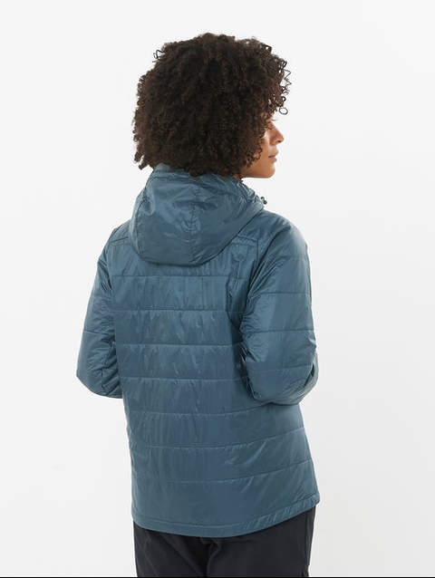 OUTLINE Women's Insulated Hooded Jacket Midnight Navy