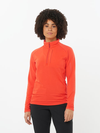 ESSENTIAL LIGHTWARM Women’s Half Zip Midlayer CHERRY TOMATO