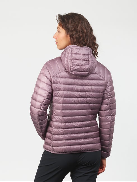 ELIXIR MICRO DOWN Women's Hooded Down Jacket MOONSCAPE