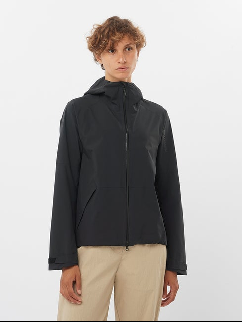 OUTERPATH 2.5L Women's Shell Jacket DEEP BLACK